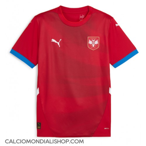 Maglie da calcio Serbia Prima Maglia Europei 2024 Manica Corta